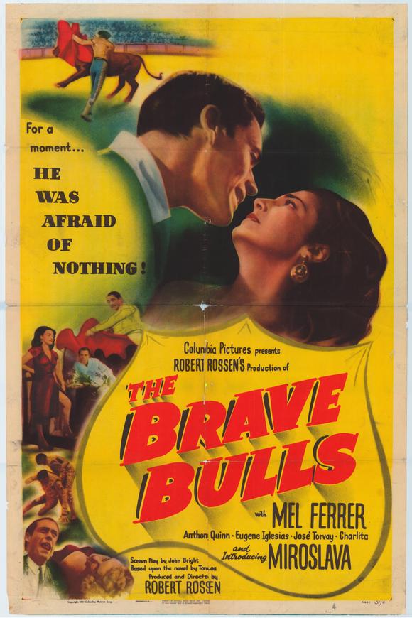 1949: World Premiere of the Brave Bulls at the Plaza Theater