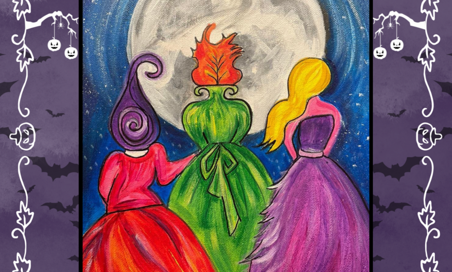 Hocus Pocus Halloween Paint Party