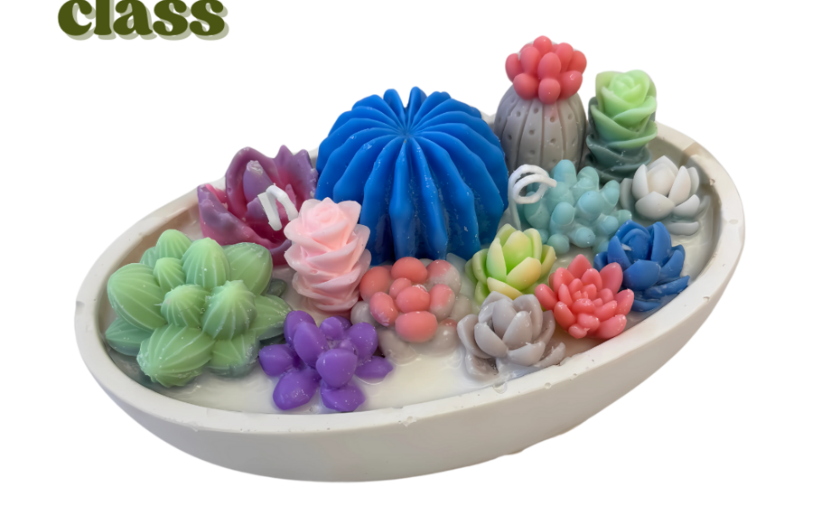 Candle-Making Workshop: Succulent & Cactus Edition! 