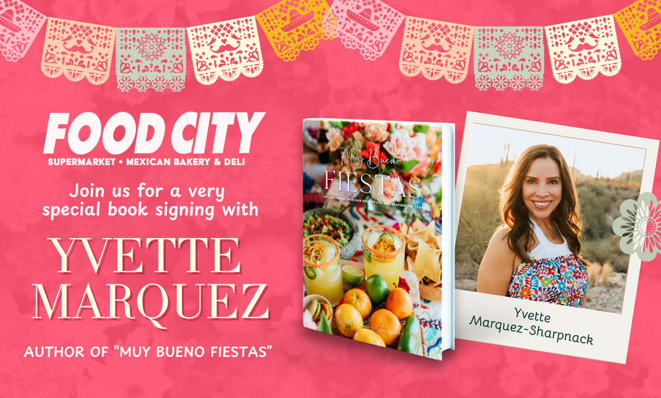 Book Signing with Yvette Marquez-Sharpnack, author of “Muy Bueno Fiestas”