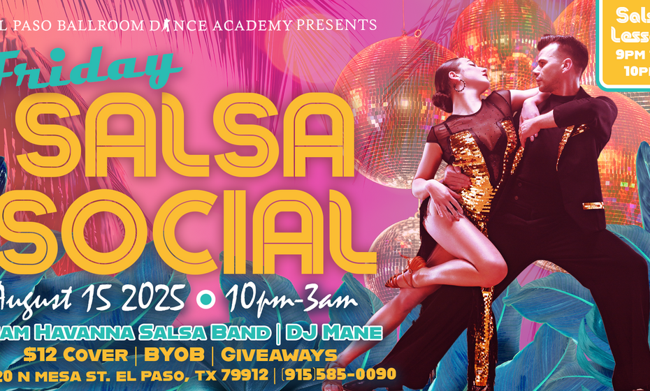 Friday Salsa Social with Team Havana Salsa Band