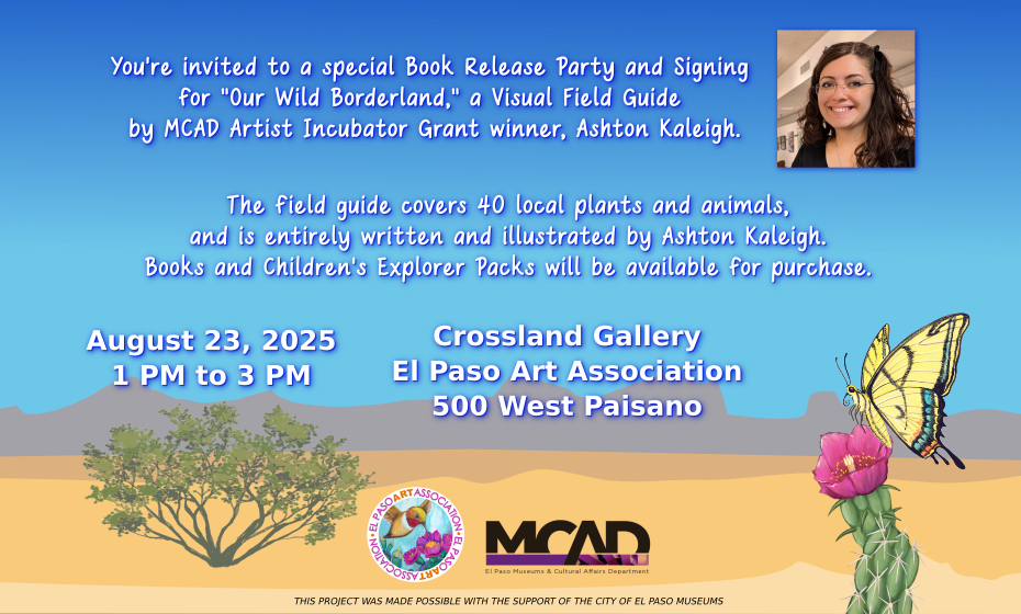 "Our Wild Borderland" Book Release and Signing 08/23/2025