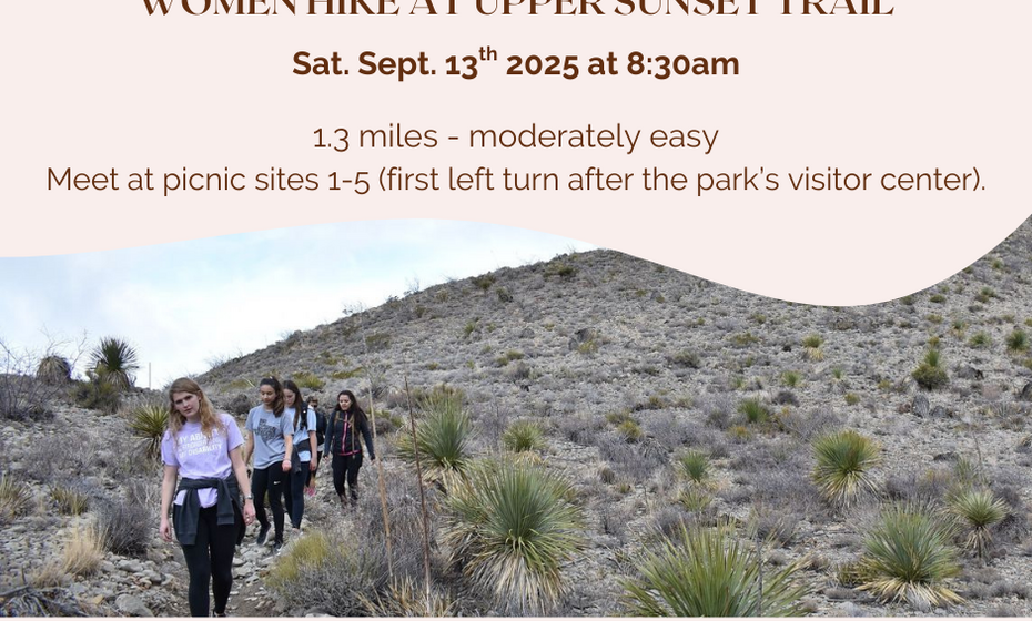 Women Hike - Upper Sunset Trail