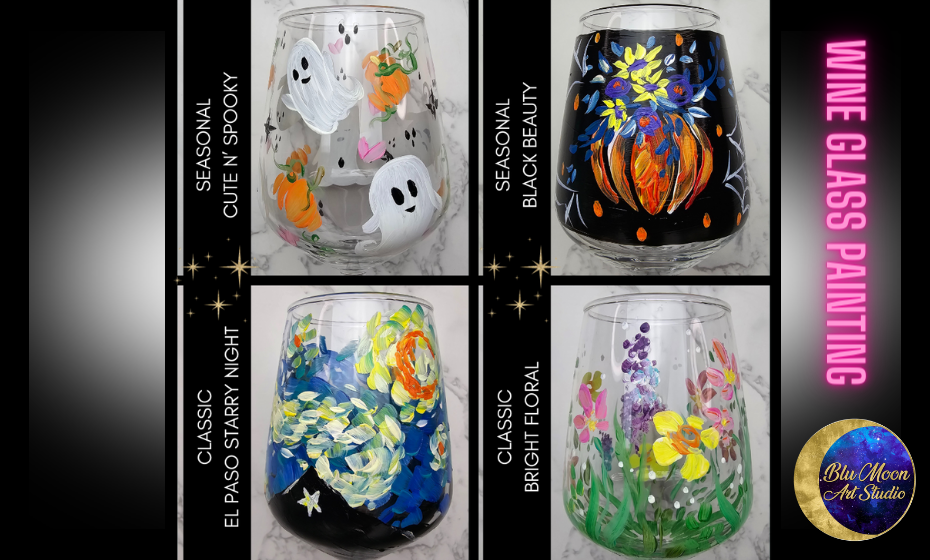 Wine Glass Painting
