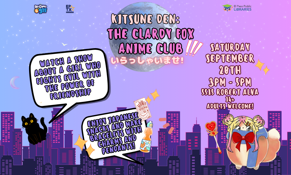 Clardy Fox Library Kitsune Den Anime Club