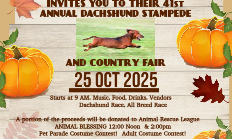 St. Luke's 41st Annual Dachshund Stampede and Country Fair