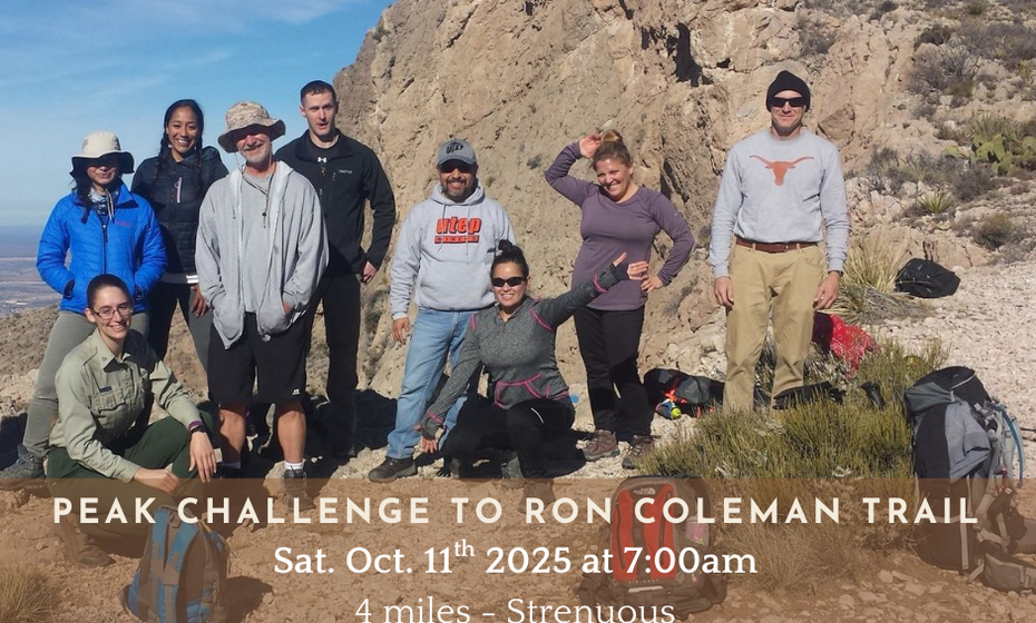 Peak Challenge to Ron Coleman Trail