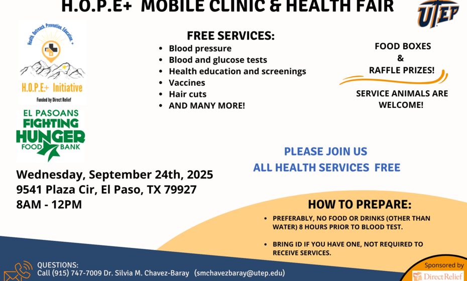 H.O.P.E+  Mobile Clinic & Health Fair