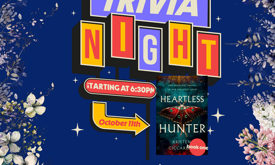 Book Trivia Night: Heartless Hunter