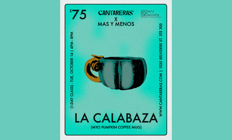 Cantareras x Mas y Menos: MYO Pumpkin Mug