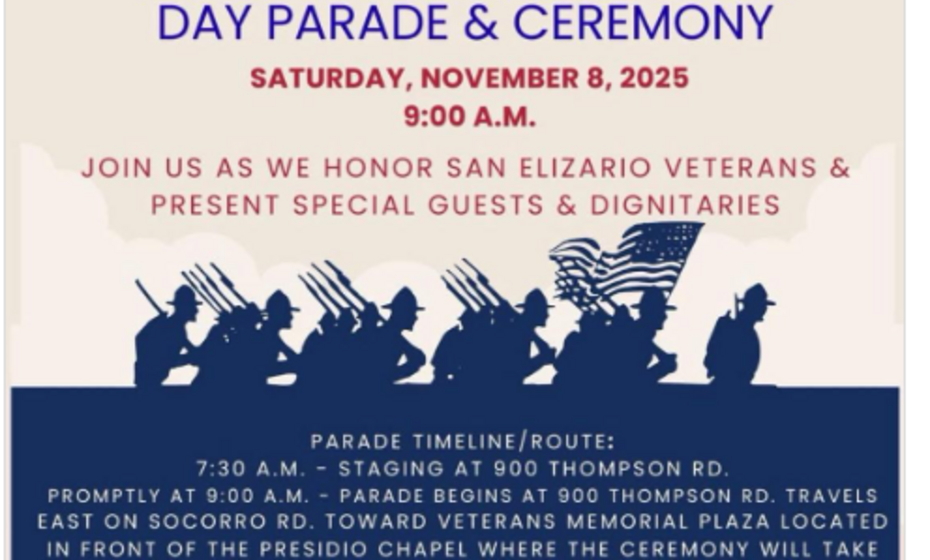 San Elizario Veterans Day Parade and Ceremony 