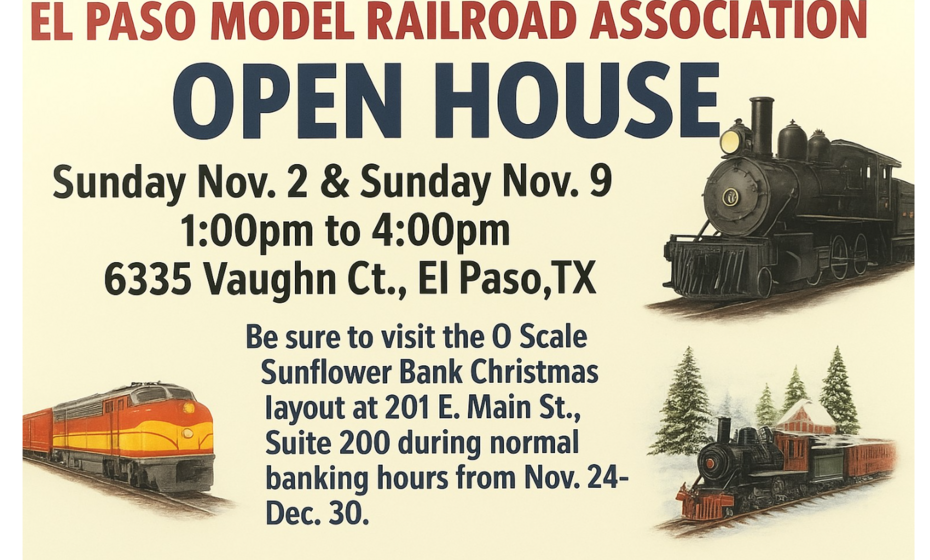 El Paso Model Railroad Exhibit - Open House
