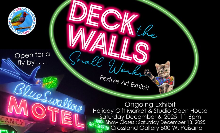 DECK the WALLS : SMALL WORKS Festive Art Exhibit Sale & More!