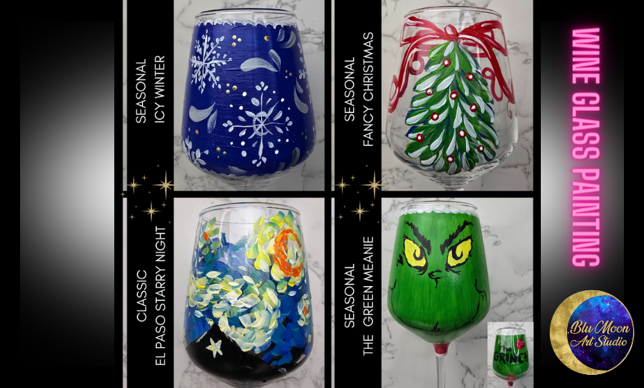 Wine Glass Painting