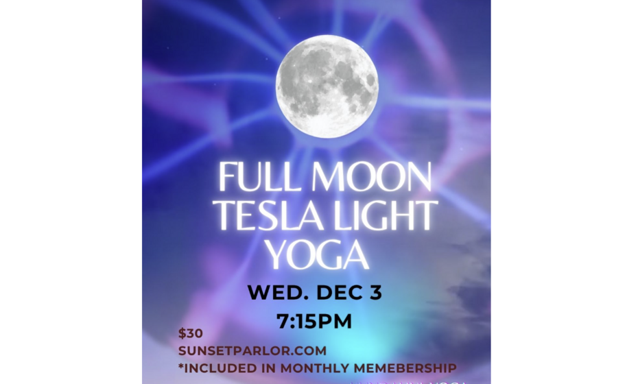 Full Moon Tesla Light Yoga
