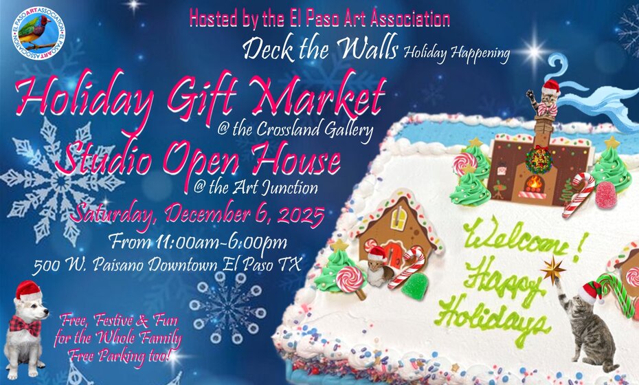 HOLIDAY GIFT MARKET & STUDIO OPEN HOUSE 