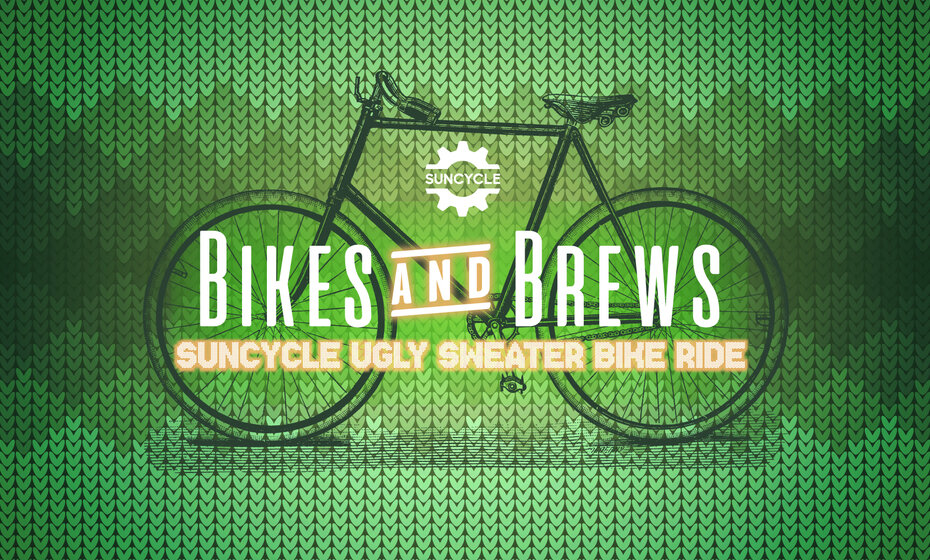Bikes & Brews: SunCycle Ugly Sweater Bike Ride