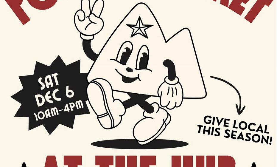 Pop up Market at the Hub