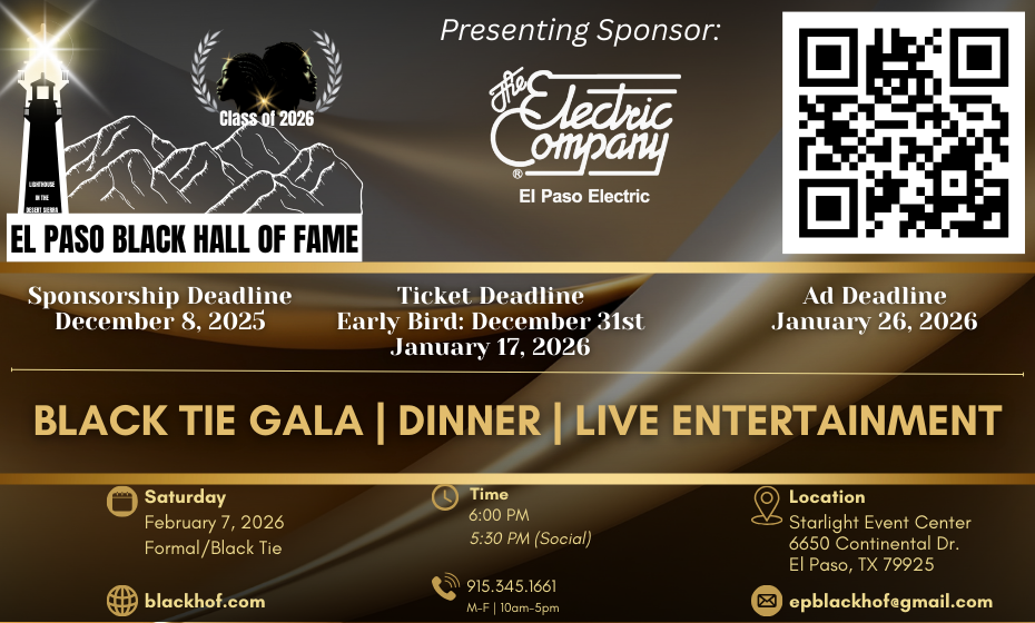 2026 El Paso Black Hall of Fame