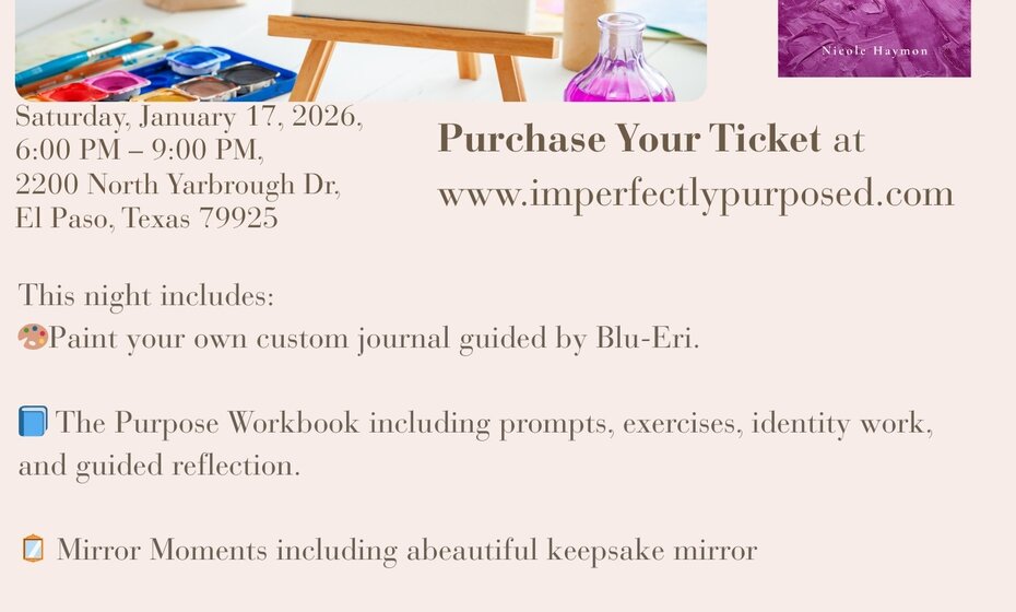 Paint and Purpose Party