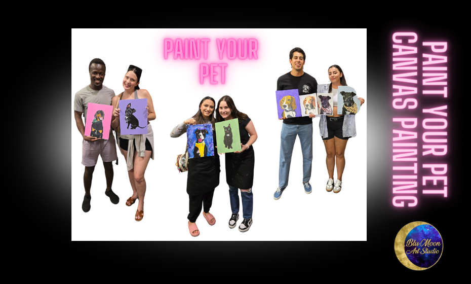 Paint Your Pet Canvas Painting