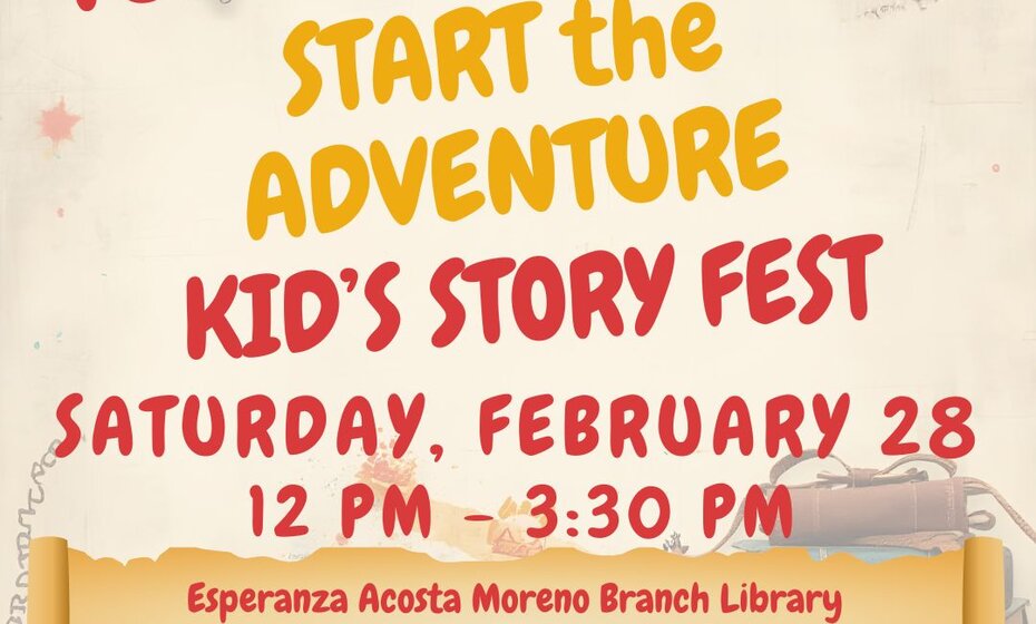Turn the Page, Start the Adventure Story Fest