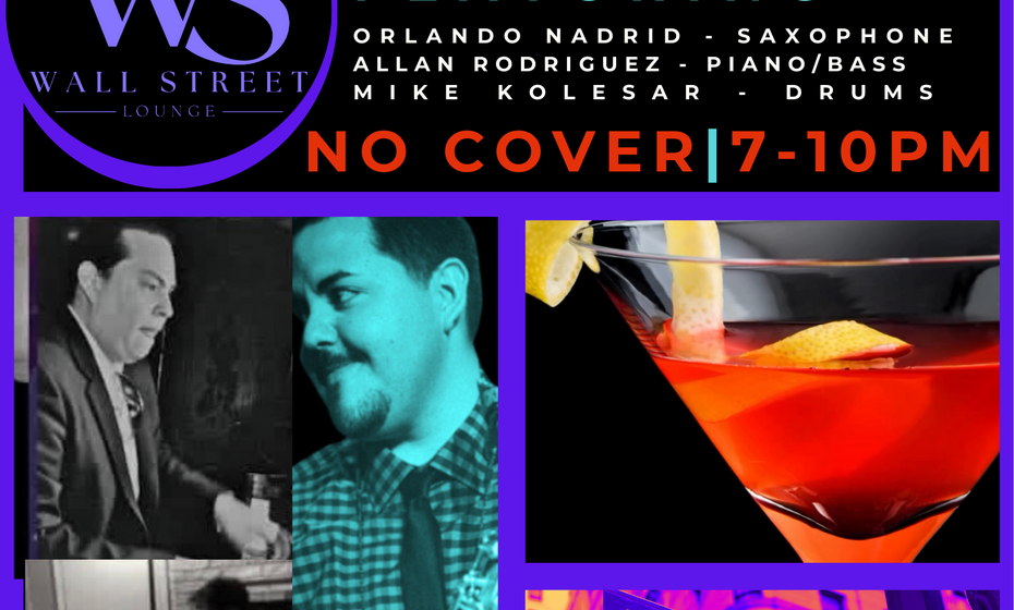ORLANDO MADRID LATIN JAZZ TRIO LIVE AT WALL STREET