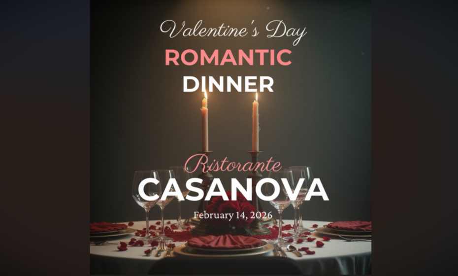 Valentine's Day Romantic Dinner