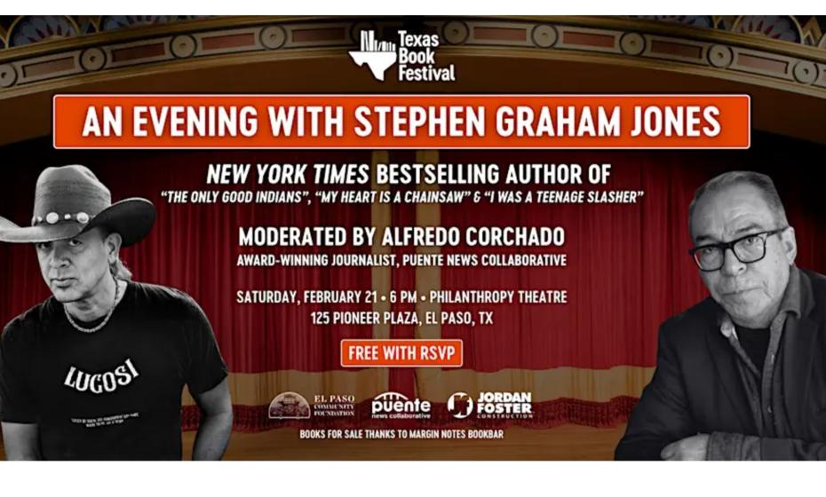An Evening with Stephen Graham Jones