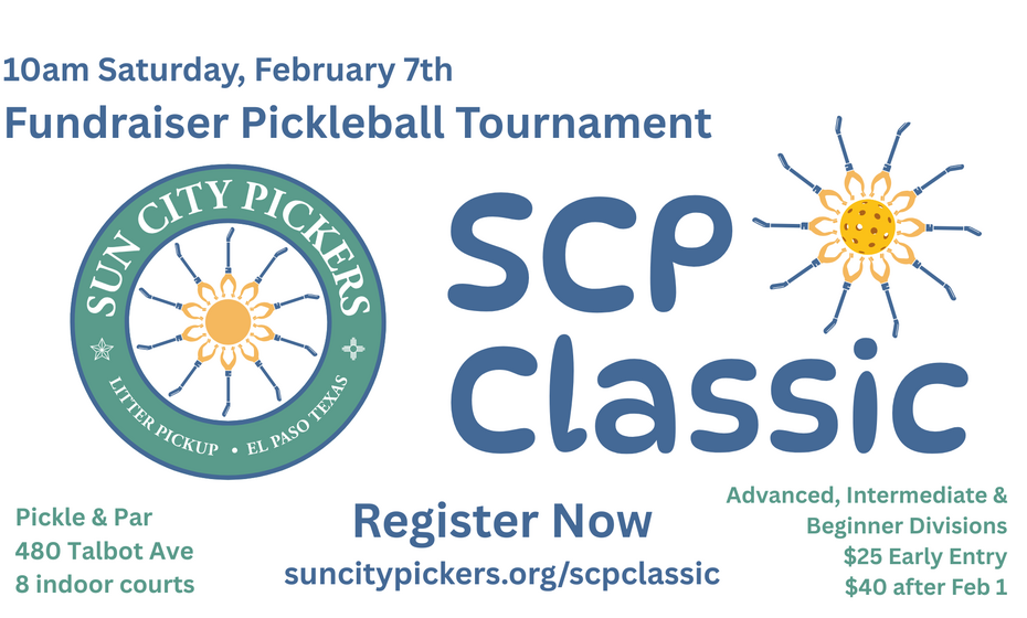 Sun City Pickers Tournament Fundraiser