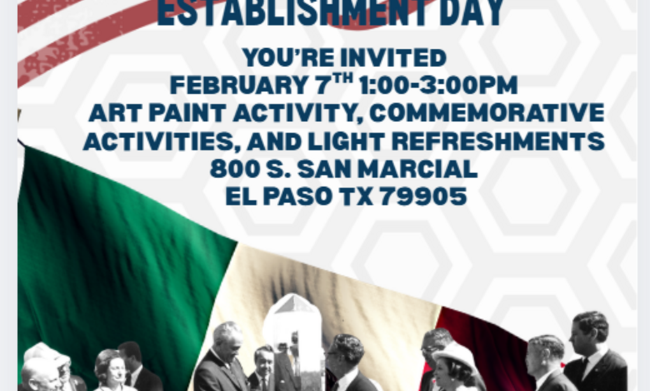 Chamizal Establishment Celebration