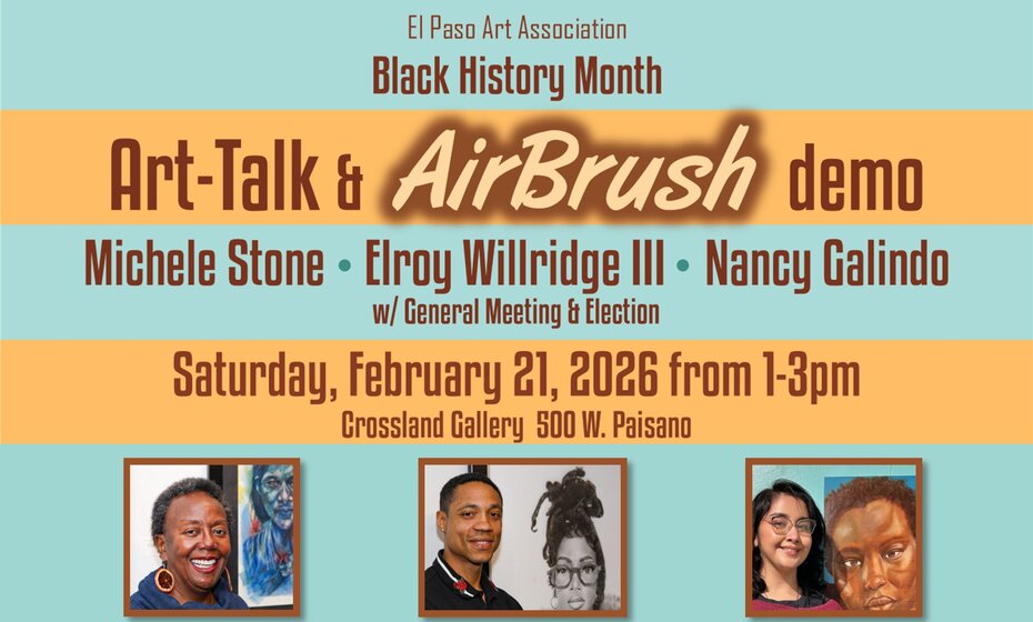 ART-TALK & AIR-BRUSH DEMO @ the EPAA