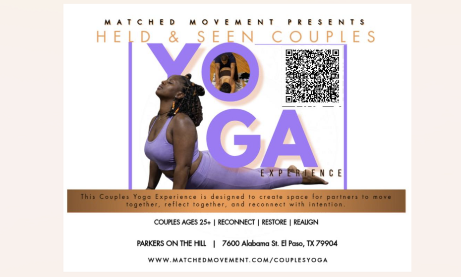 Held & Seen Couples Yoga