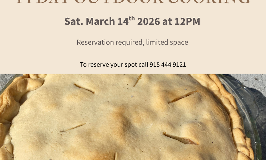 Pi Day Outdoor Cooking