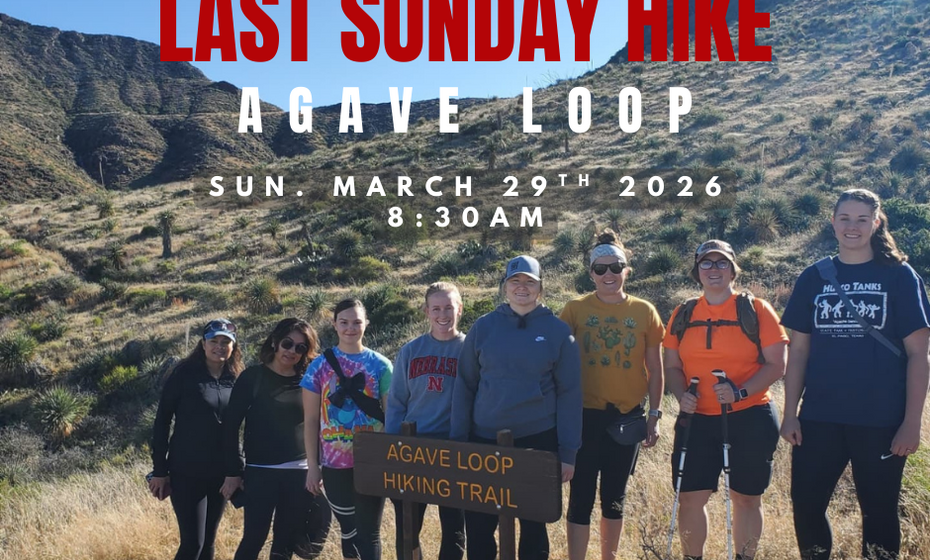 Last Sunday Hike at Agave Loop