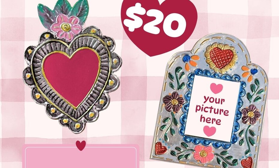 Sweet-Hearts Repujado Frame- Making