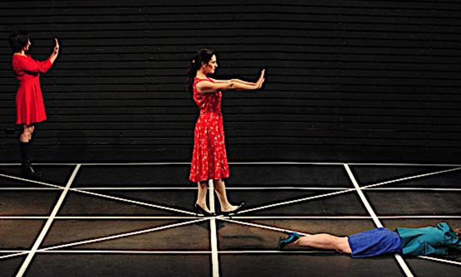 Performance of La Gorda by Ramón Griffero