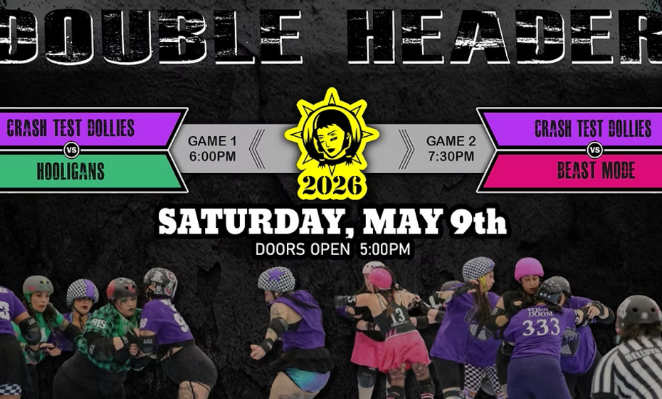 Roller Derby: Crash Test Dollies vs Hooligans & Beast Mode