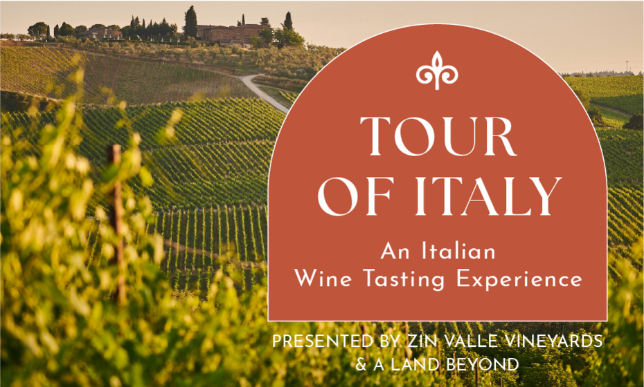 TOUR OF ITALY: An Italian Wine Tasting Experience