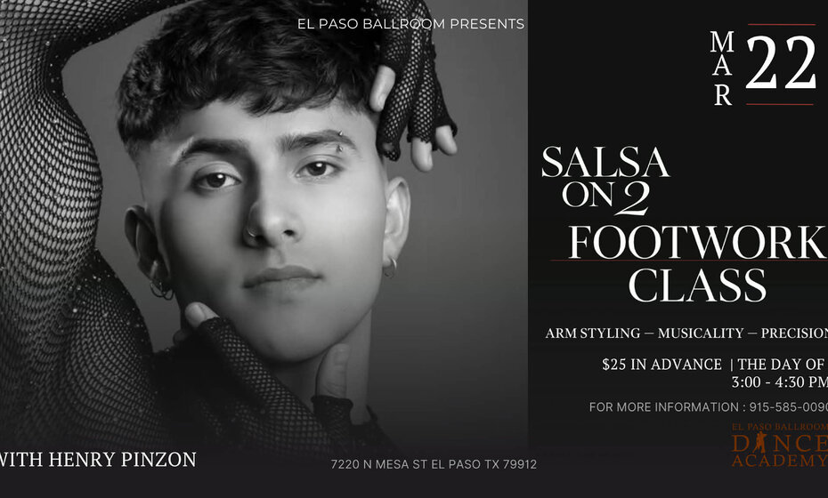 Salsa ON 2 Music Series with Henry Pinzon (World Champion)