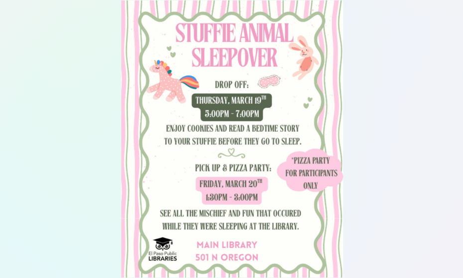 Stuffie Animal Sleepover
