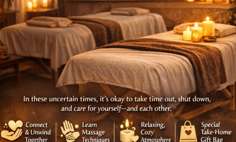 Couples & Friends Massage Workshop