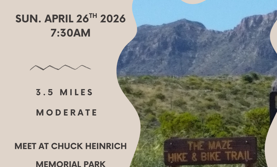 Last Sunday Hike at Maze and Cardiac Hill Trails