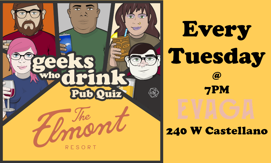 Geeks Who Drink Pub Quiz @ The Elmont
