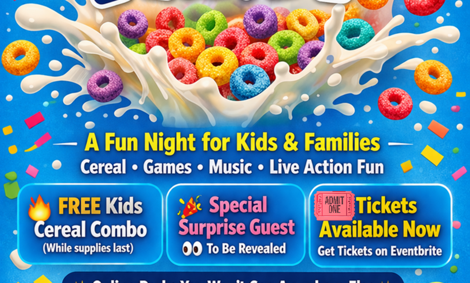 Lucha League Cereal Party – Family Night of Wrestling & Fun