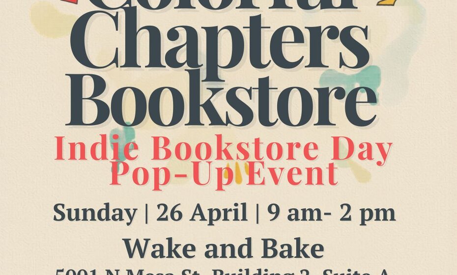 Colorful Chapters Bookstore Indie Popupstore
