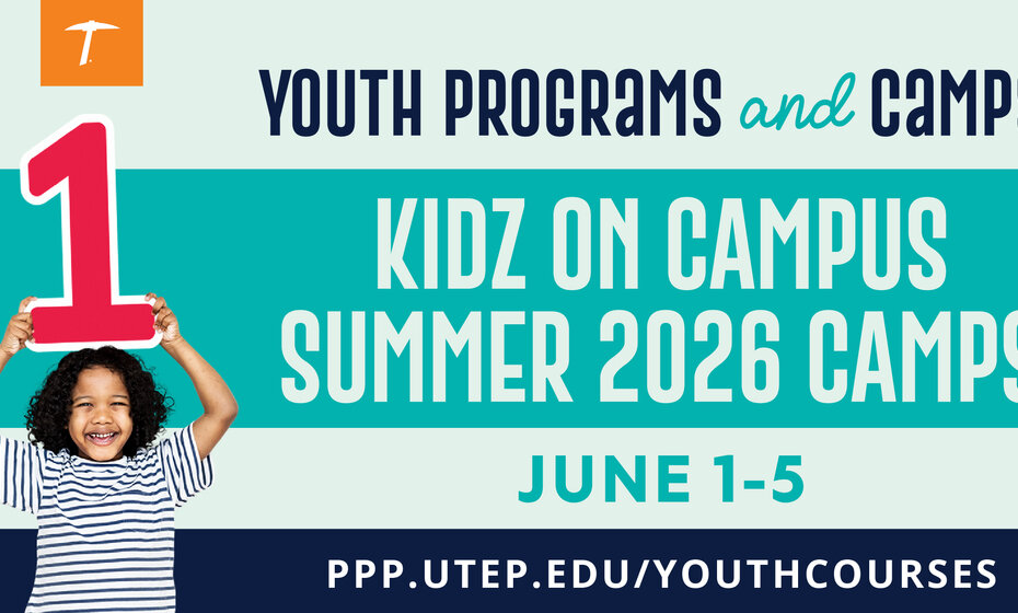 UTEP Kidz on Campus - Summer 2026 (June 1-5)
