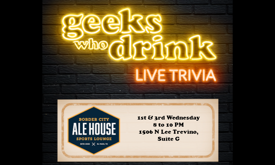 Geeks Who Drink @ Border City Ale House