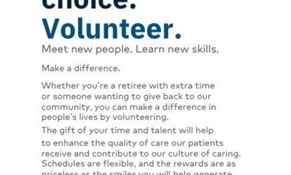 New volunteer opportunities at Las Palmas Medical Center