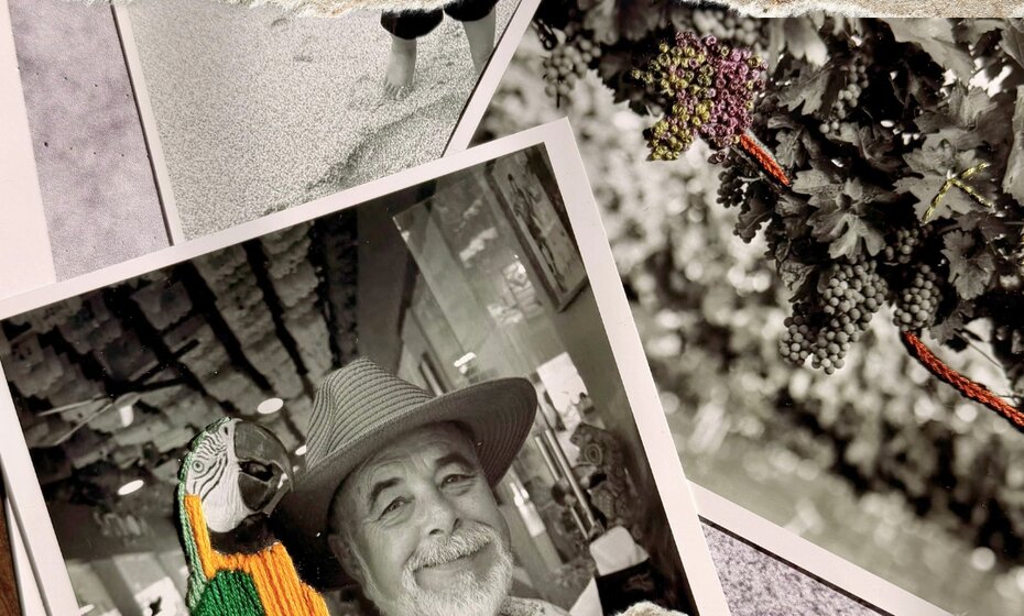 Hand Embroidery Workshop at a Winery